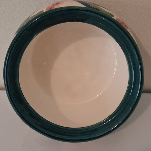 Gail Pittman Juniper 7" Bean Pot/Small Covered Casserole with Lid Signed 1988 - Picture 4 of 12